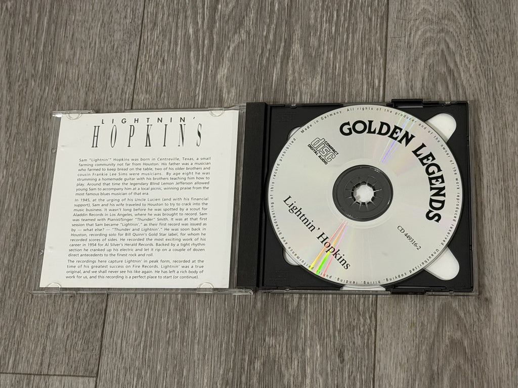 Lightnin' Hopkins Nothin' But The Blues Music CD