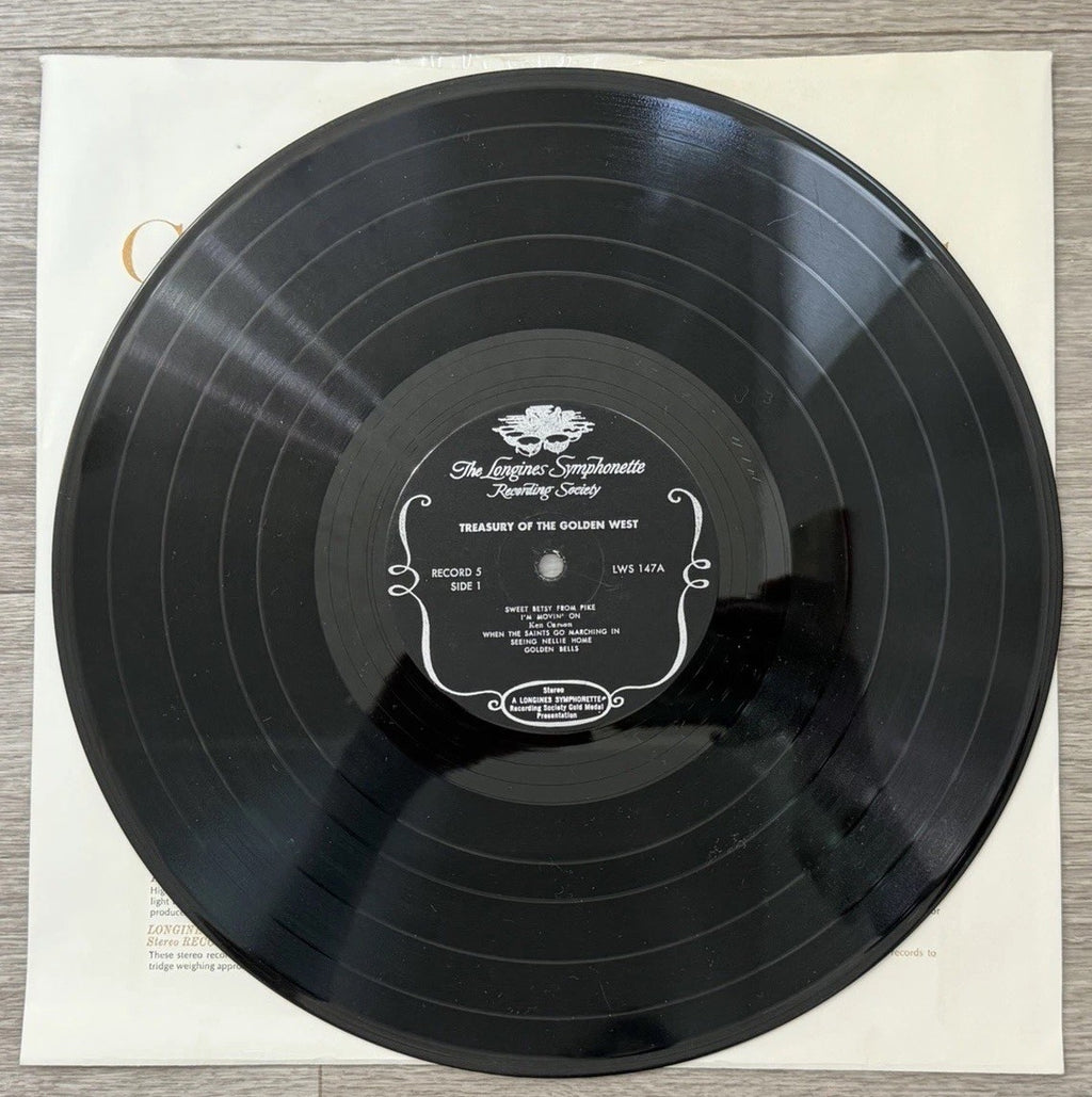 Treasury of the Golden West - Longines Multi-LP Box 6 Record Set - VG+