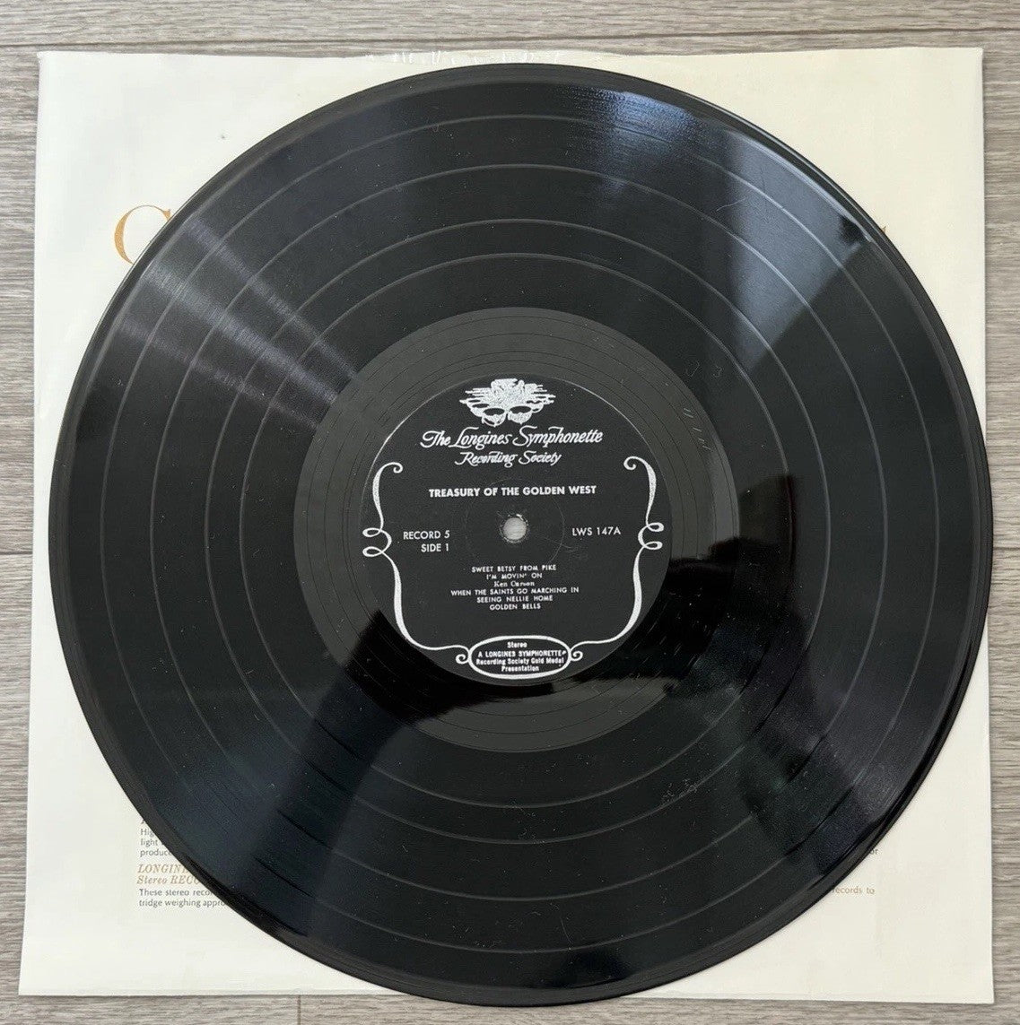 Treasury of the Golden West - Longines Multi-LP Box 6 Record Set - VG+