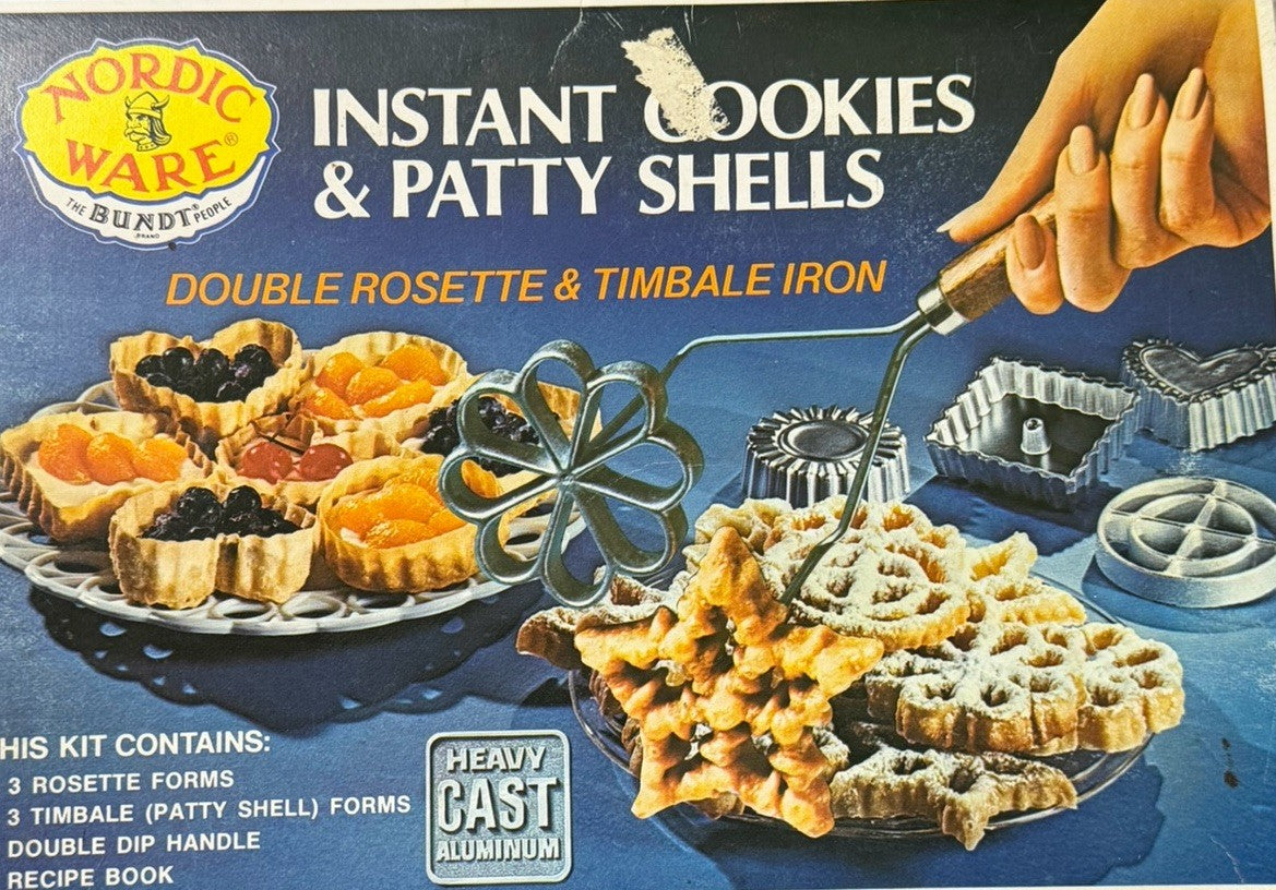 Vintage Nordic Ware Instant Cookies & Patty Shells / New Sealed