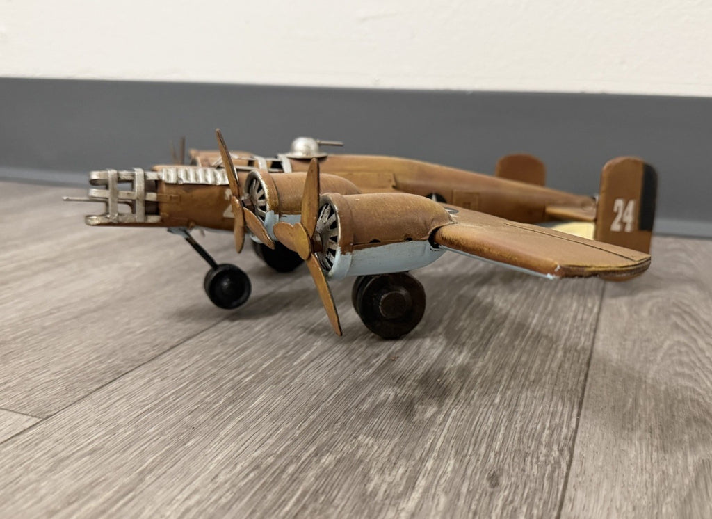 Vintage Cheungs JA-0058 B-24  Airplane Plane With Tag