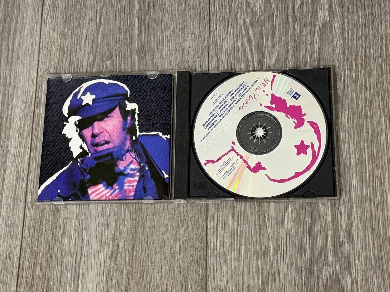 Neil Young - Freedom CD 1989 Excellent Condition Classic Rock Reprise Records