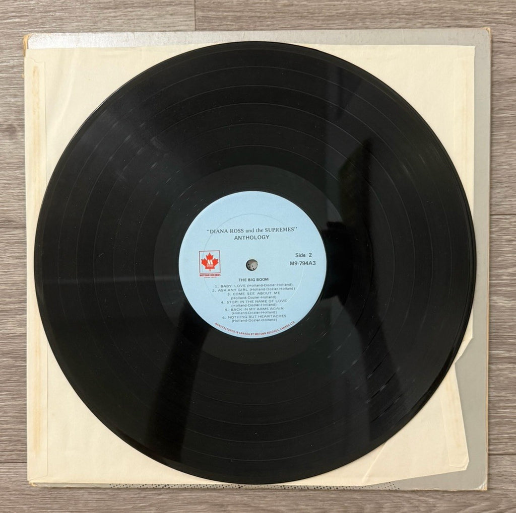 DIANA ROSS AND THE SUPREMES - Anthology (Motown M9 794A3 1974) 3 LP set vinyl