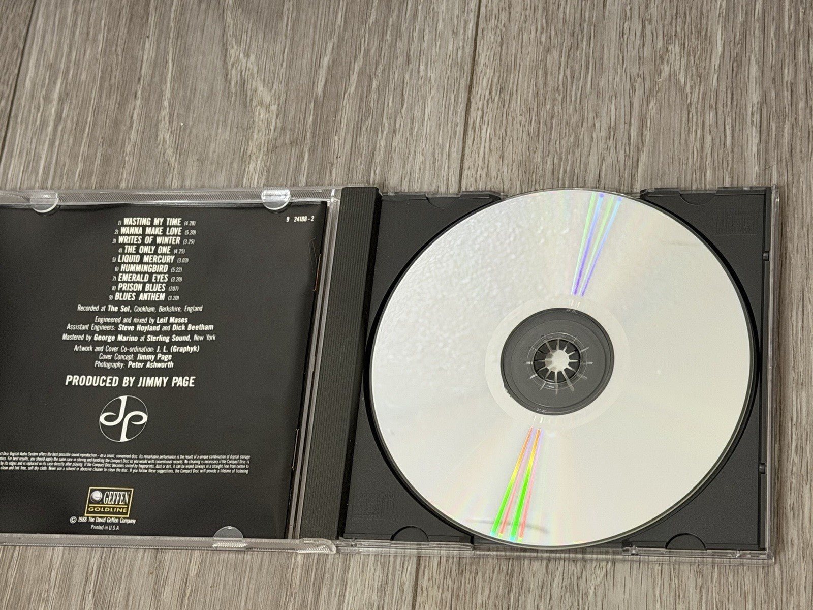 Jimmy Page Outrider CD *EX-NM* OOP