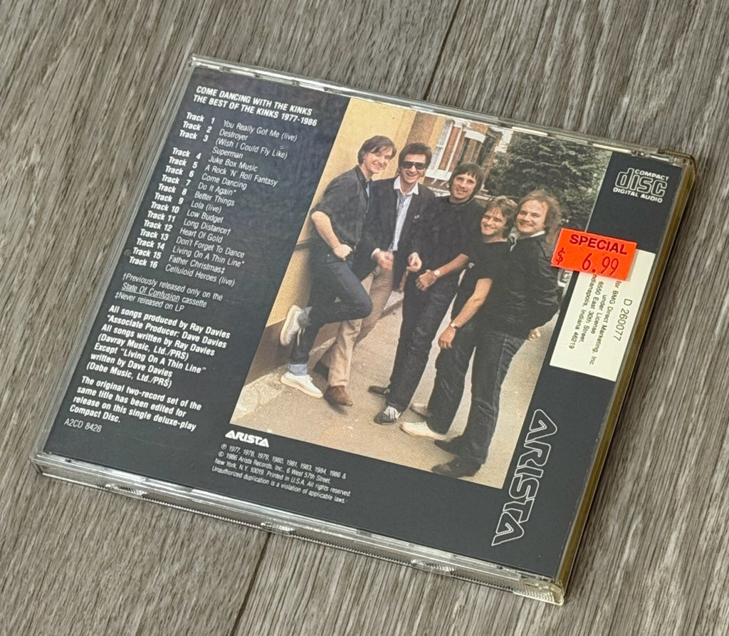 Come Dancing With The Kinks - The Best Of The Kinks 1977-1986 CD, Pre-owned 