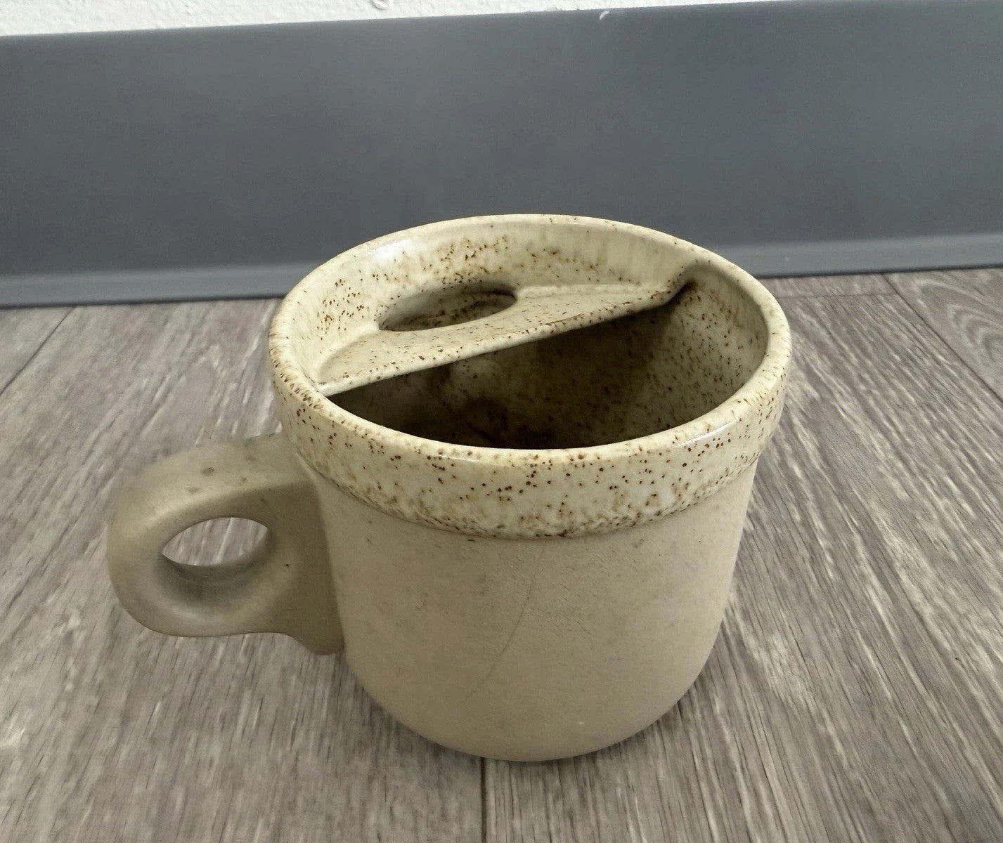 Fitz & Floyd, Stoneware/Pottery, Novelty Mustache Mug/Cup Character Face, 1970's