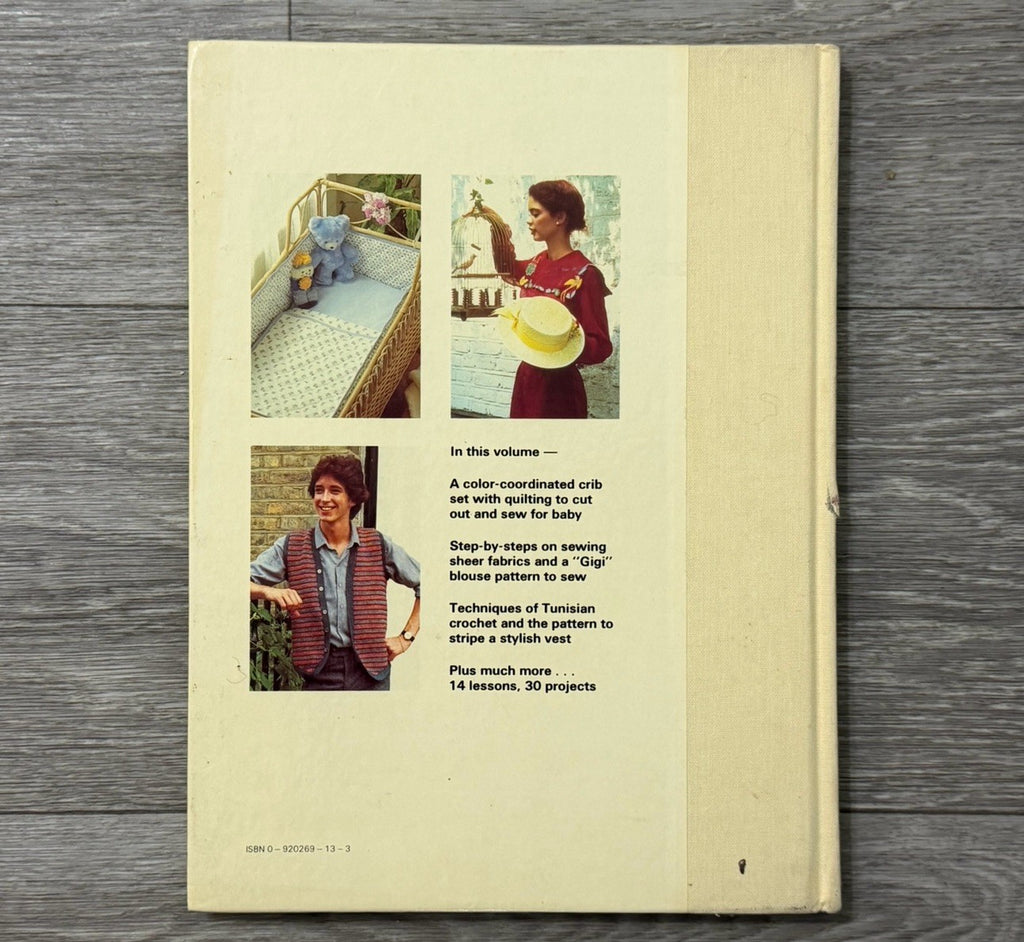 Stitch by Stitch Volume 13 Home Sewing Crochet Knitting Needlecraft Book