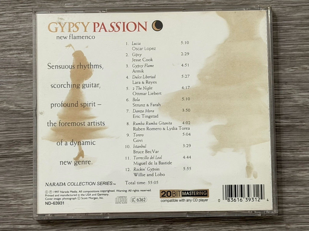 Gypsy Passion: New Flamenco (Narada Collection Series) - Music CD