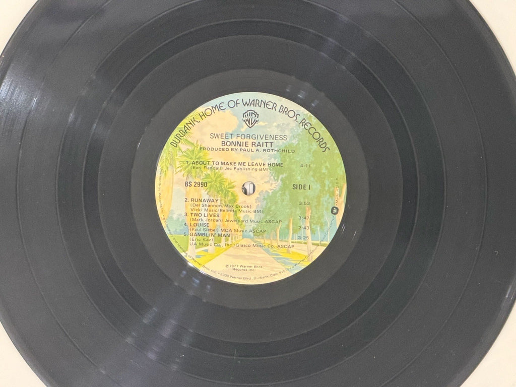 Bonnie Raitt - Sweet Forgiveness (1977, Vinyl LP) Warner BS-3016 - VG