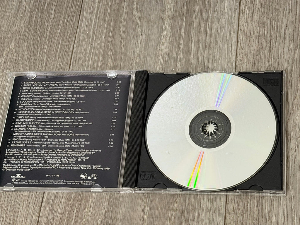 HARRY NILSSON All Time Greatest Hits 1989 CD