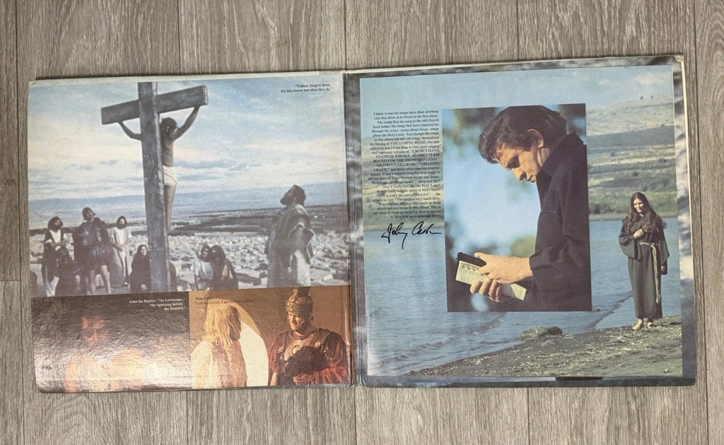 Johnny Cash "Gospel Road" Vinyl 2XLP USA 1973