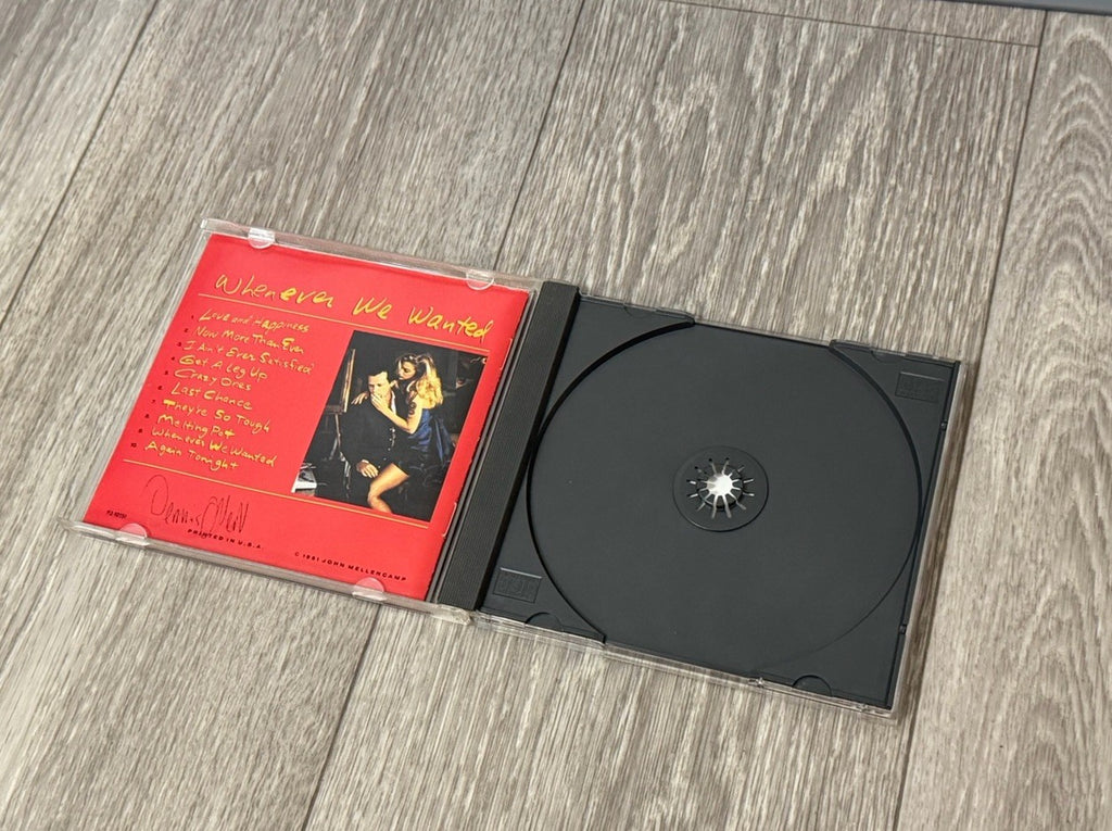 John Mellencamp – Whenever We Wanted CD 1991 Mercury Rock Album Tested VG