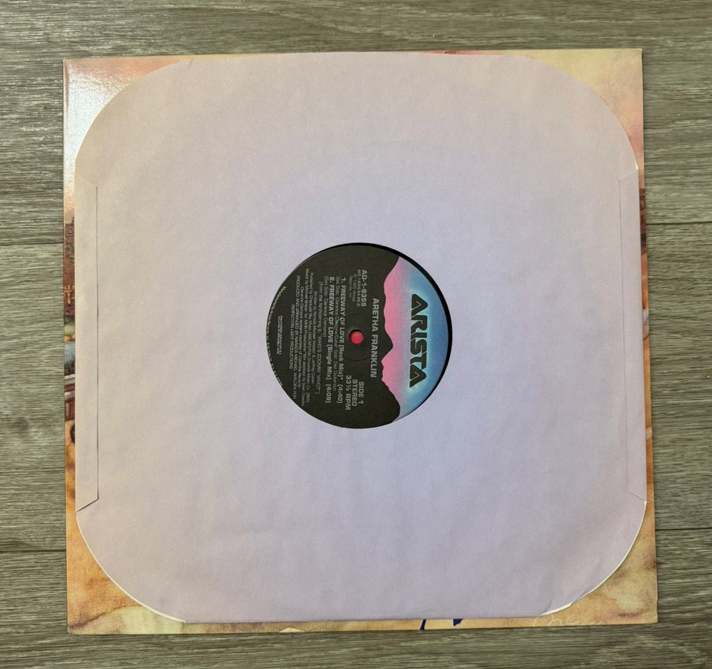 Freeway of Love Aretha Franklin 1985 12 Inch 33 1/3 Vinyl Single Record Arista 