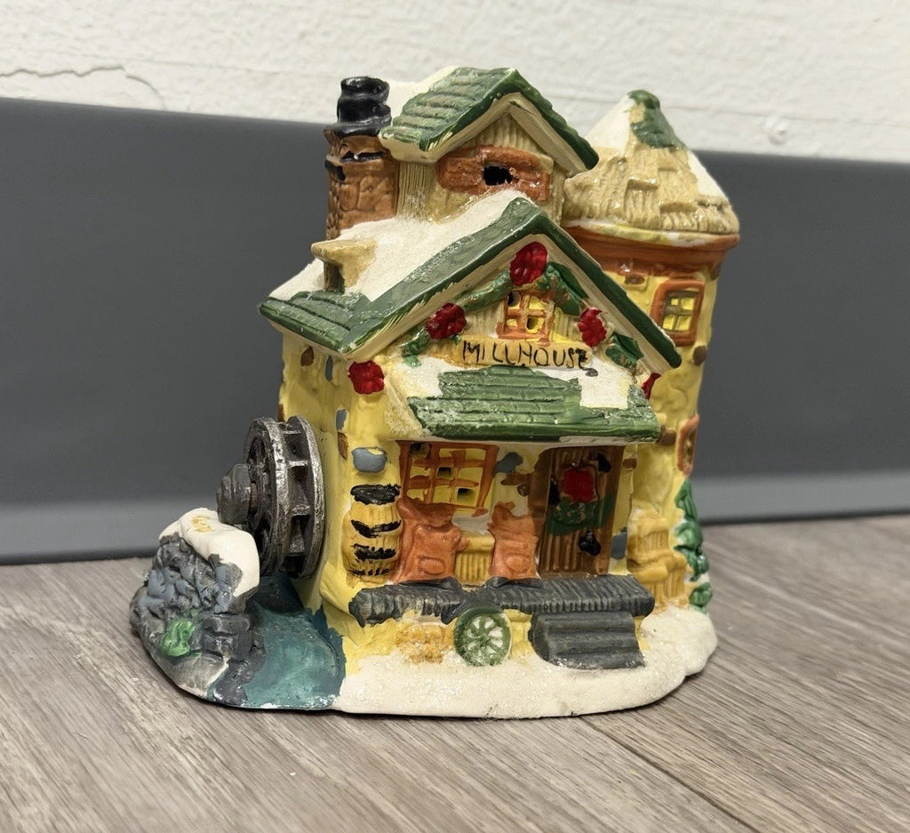 COBBLESTONE CORNERS 2004 Windham Lighted Mill House - PreOwned