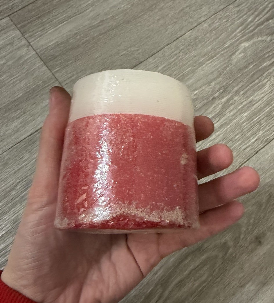 Luminessence Household Emergency Box Of Candles (incomplete) & Red/White Candle