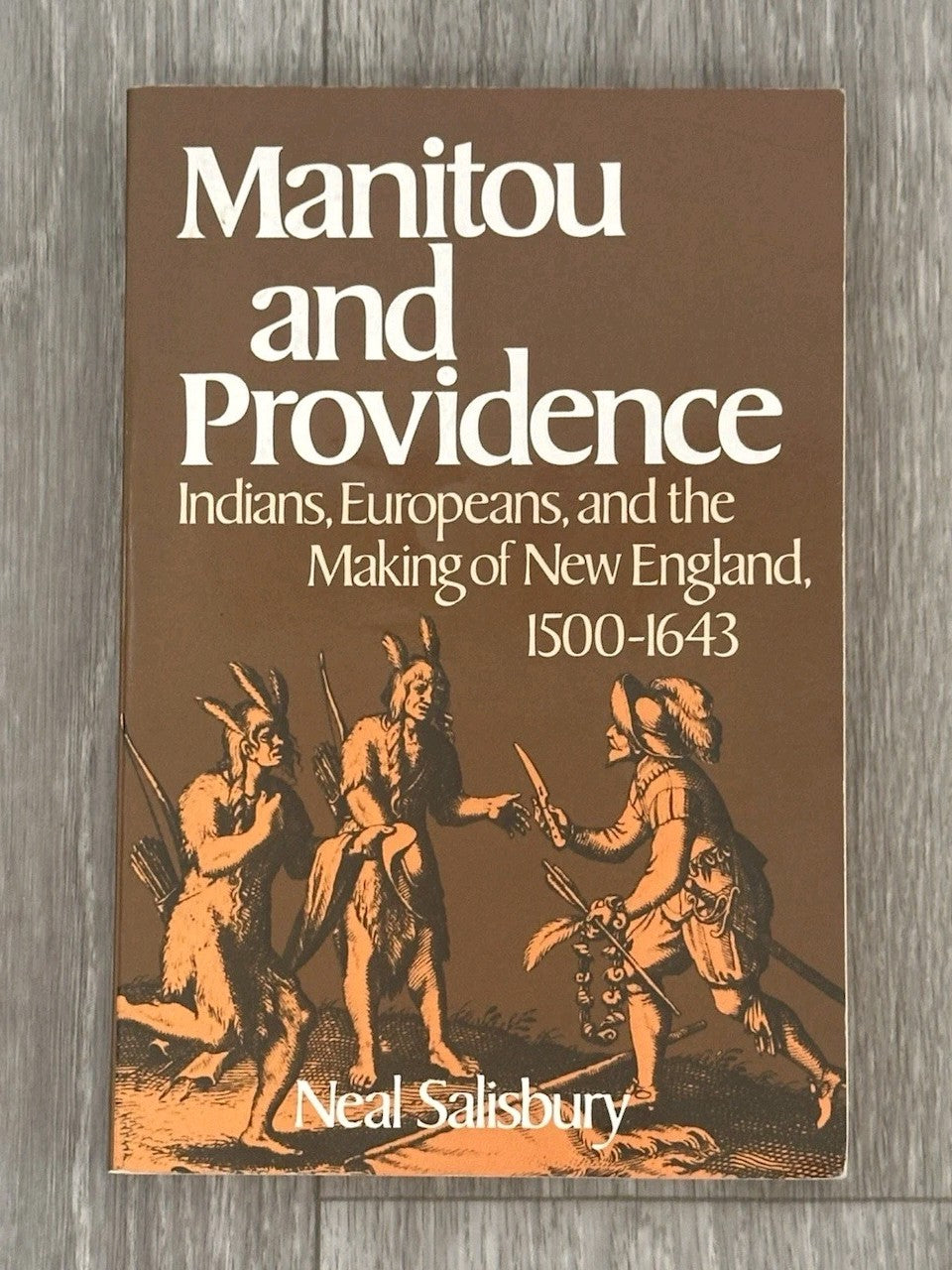 Manitou and Providence : Indians, Europeans, and the Making of Ne