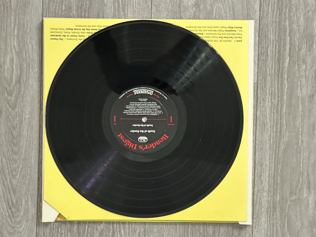 South Of The Border LP Box Set 48 Latin Favorites Reader's Digest 1968 VG+/VG RC