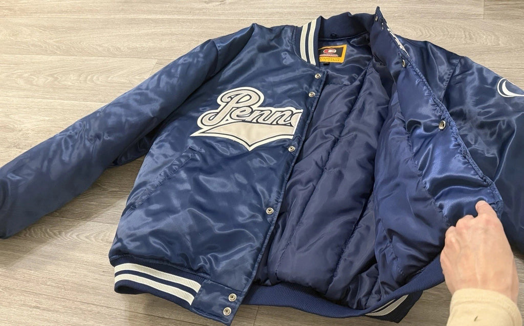Penn State Varsity  Bomber Jacket Colosseum Made In Korea Vintage XL
