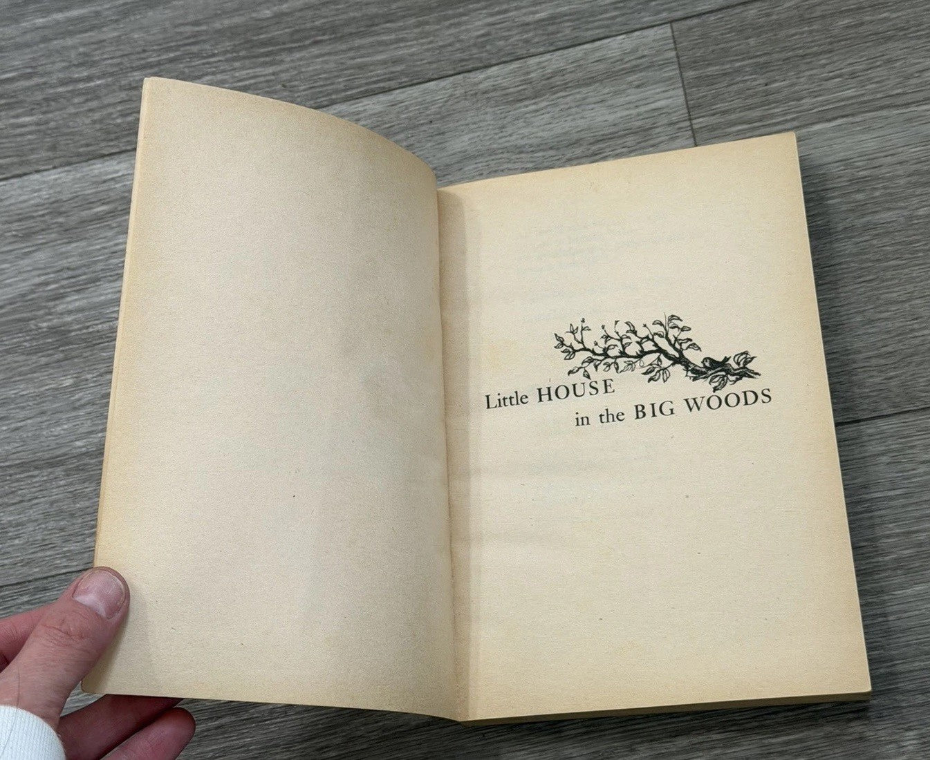 Laura Ingalls Wilder Little House In The Big Woods Scholastic Edition