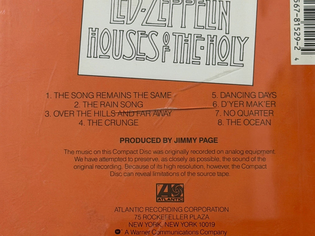 Led Zeppelin         CD         Houses Of The Holy