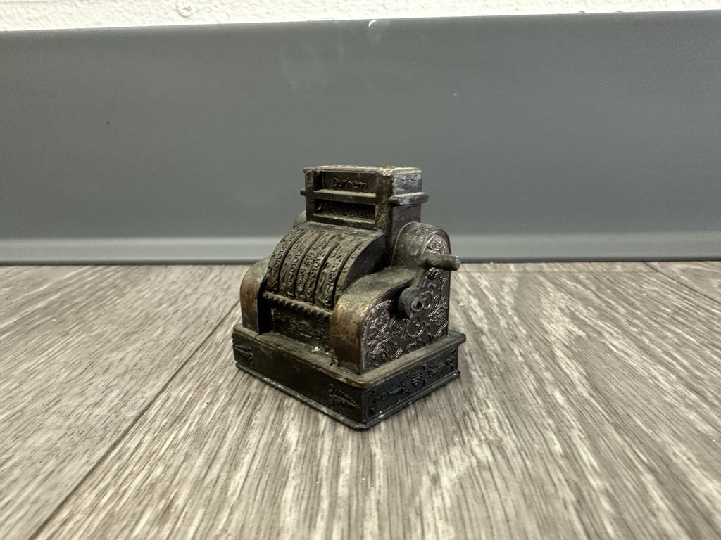 Miniature Vintage Durham Due cast Cash Register