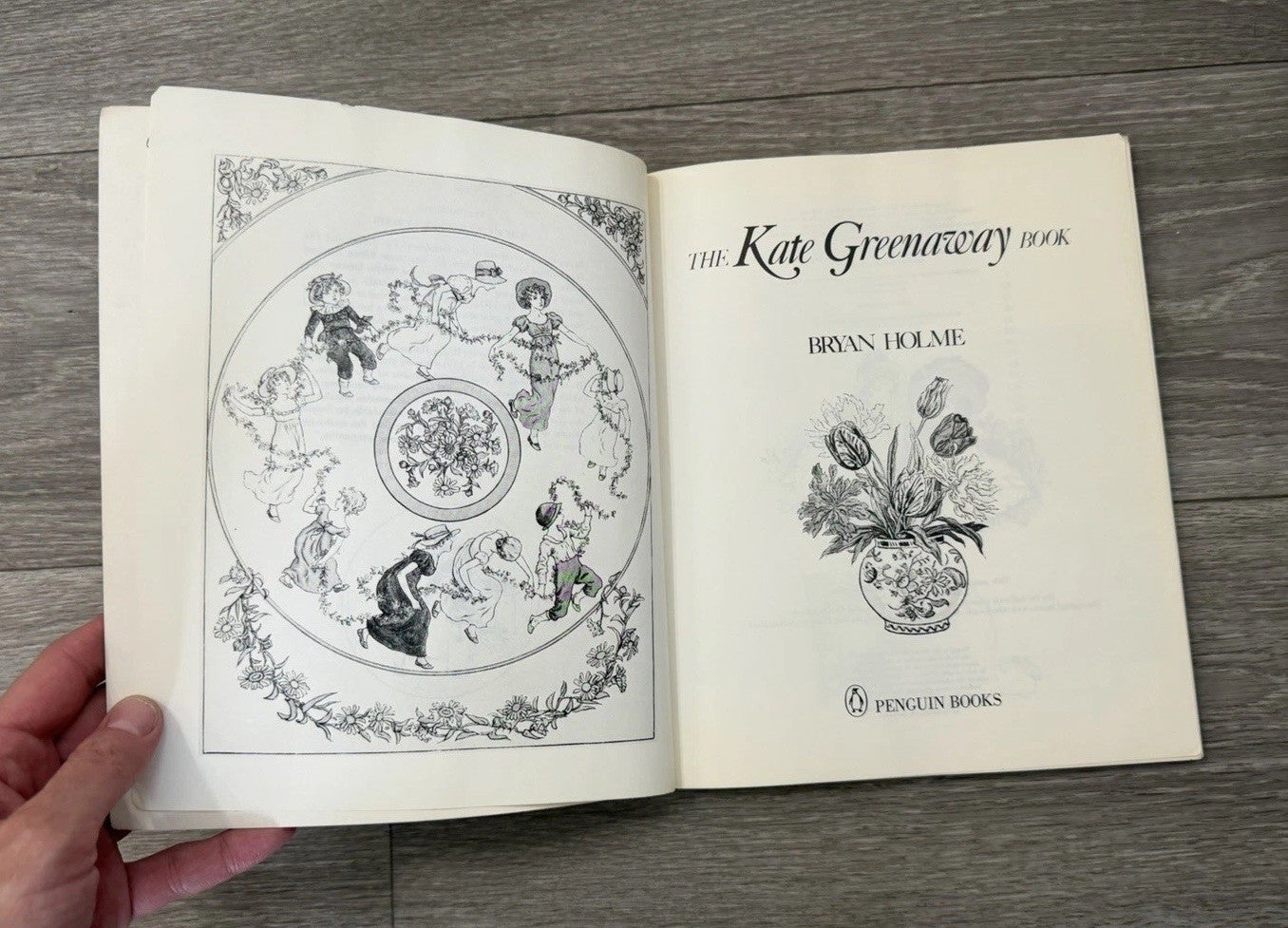 The Kate Greenway Book by Bryan Holme 1977 Paperback (Penquin Book)