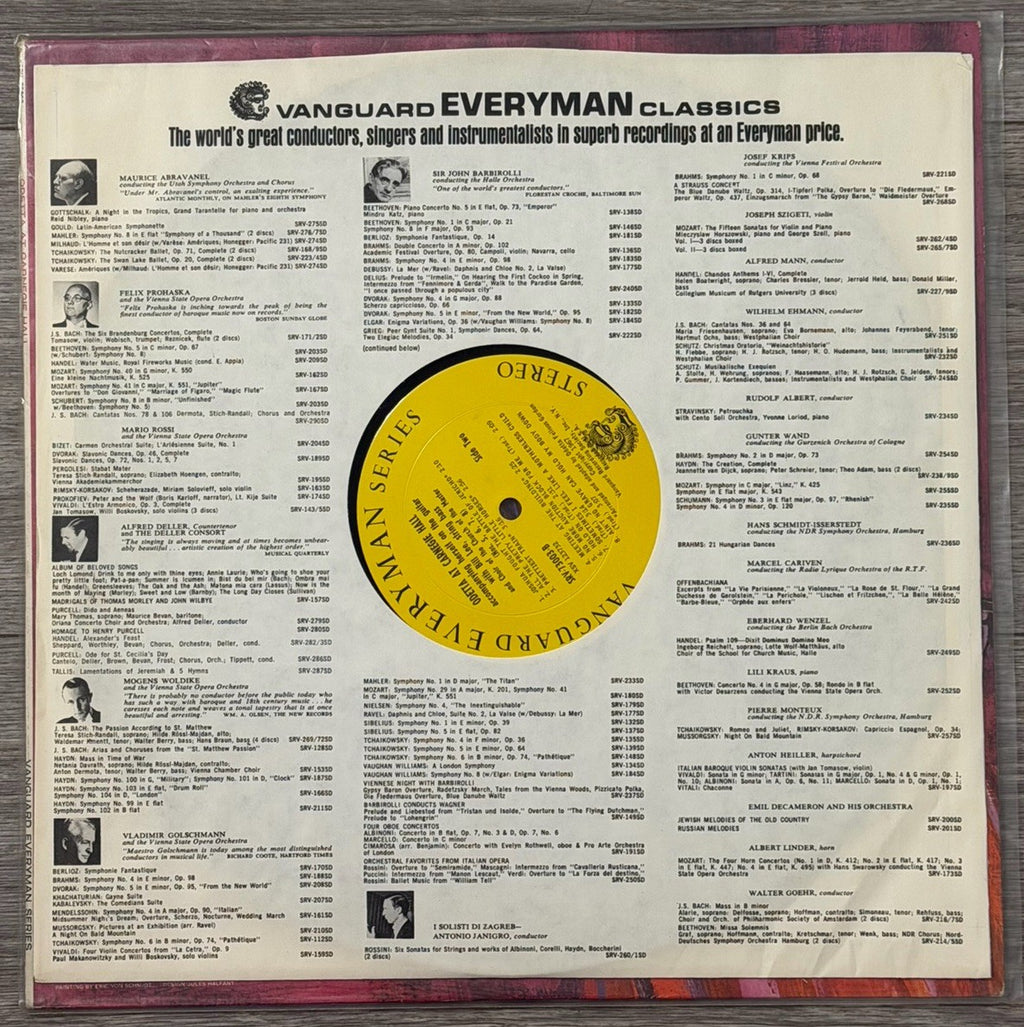 Vintage- ODETTA: At Carnegie Hall VANGUARD Everyman Series LP 33 RPM - SRV 73003