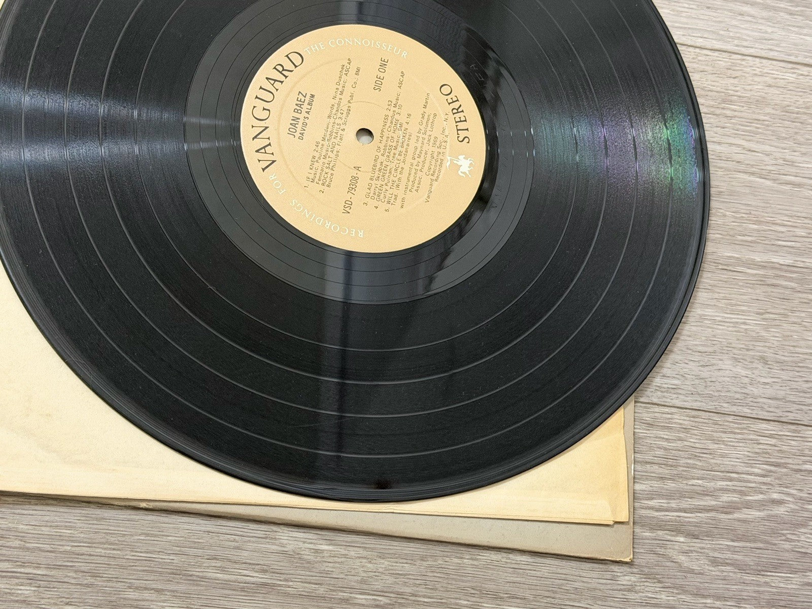 JOAN BAEZ” David's Album”  1969 Stereo Vinyl Vanguard  LP