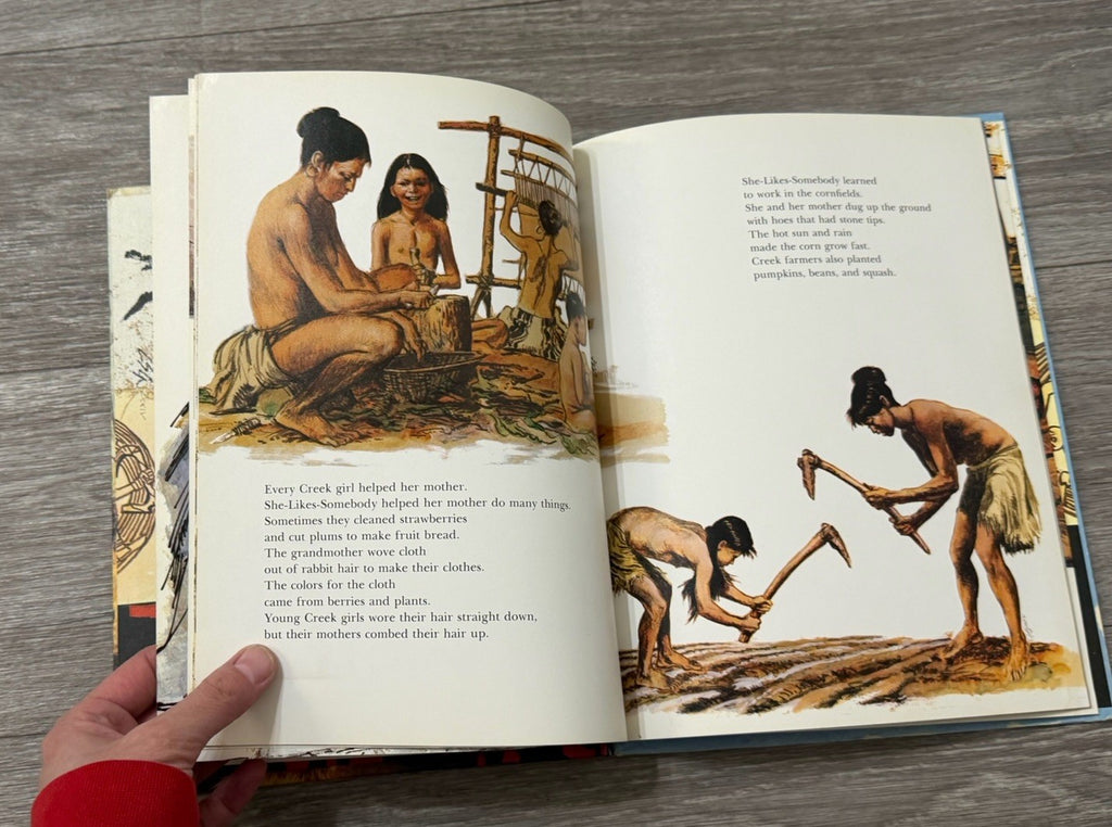 Three Little Indians by Gene S. Stuart (1974, hardcover) National Geographic Soc