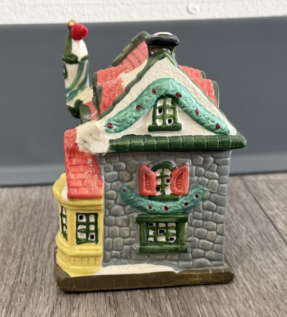 2004 Village Christmas Toy Shoppe Decoration BROKEN see Pictures For Details