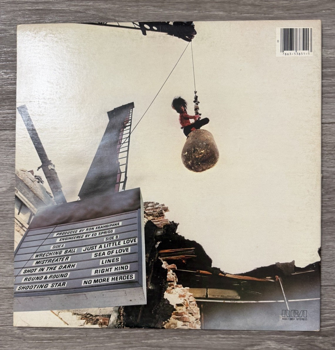 Grace Slick - Welcome To The Wrecking Ball! (LP) - 254149 Good