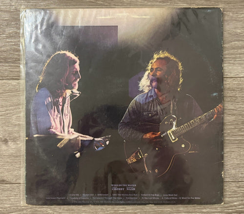 DAVID CROSBY & GRAHAM NASH ( WIND ON THE WATER ) ORIG VINYL LP