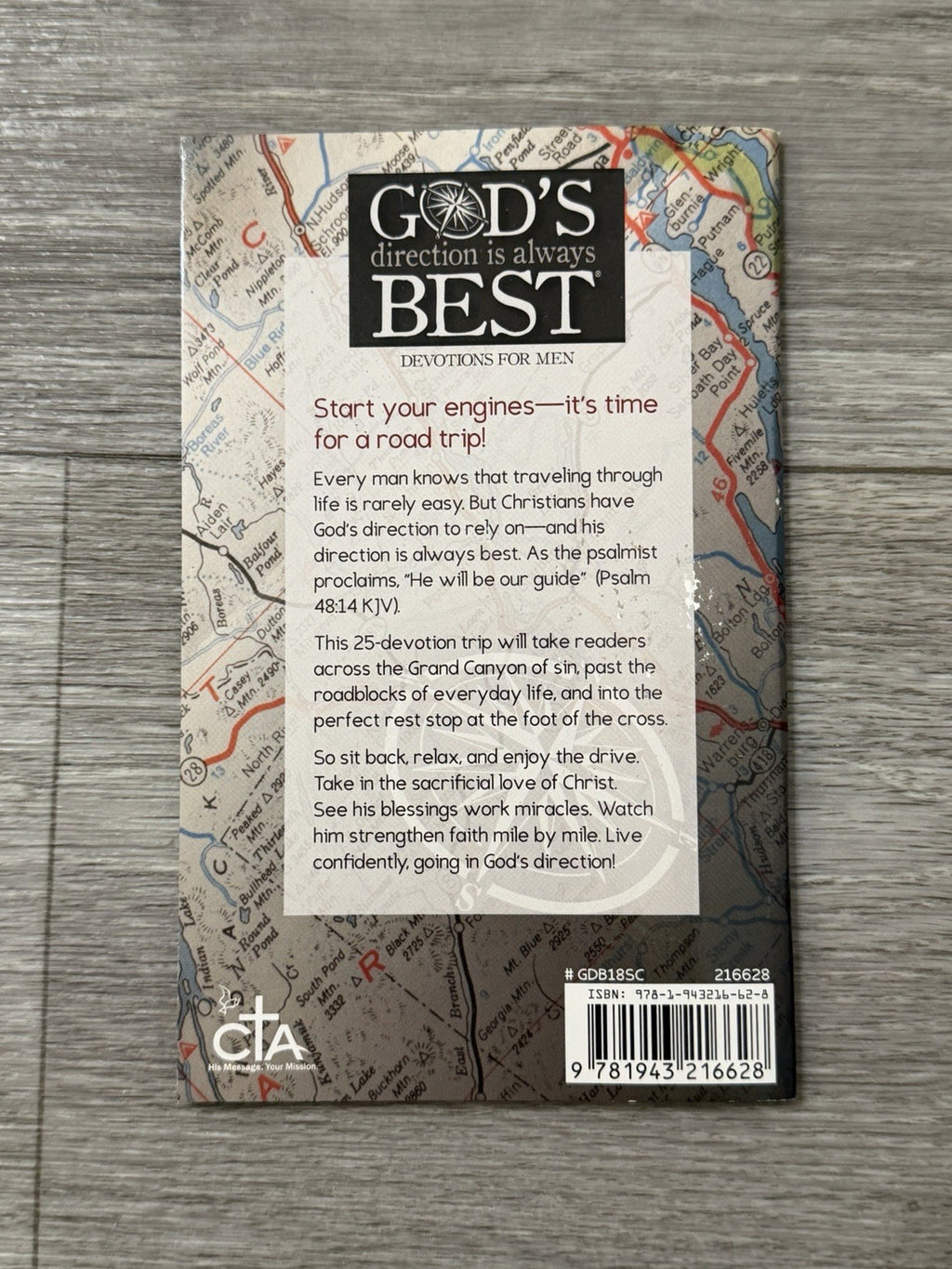 God’s Direction Is Always Best: Devotions for Men Christianity Meditation Book