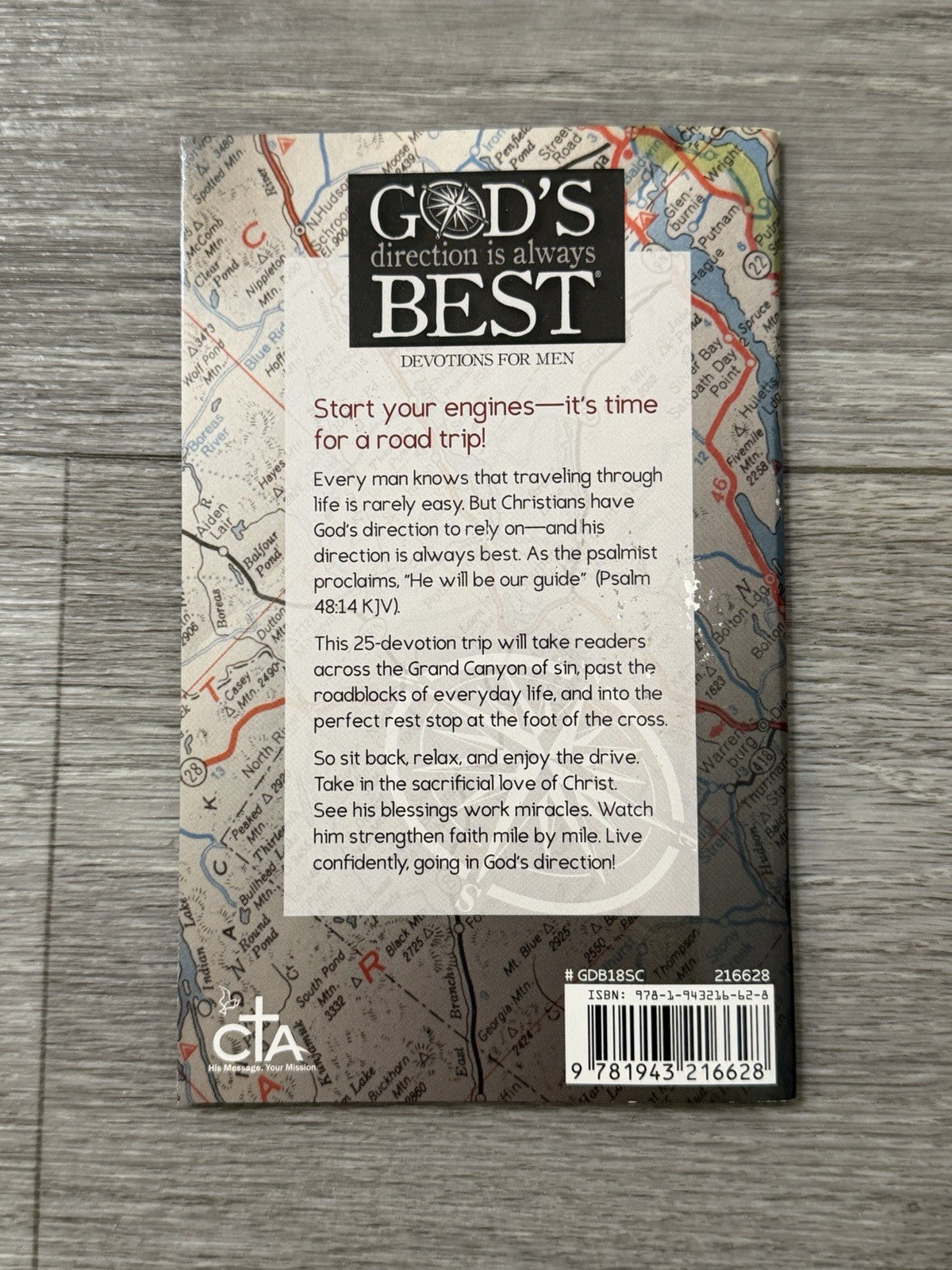 God’s Direction Is Always Best: Devotions for Men Christianity Meditation Book
