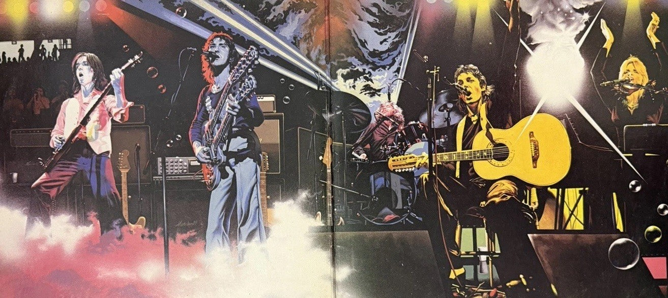 Wings Paul McCartney Wings Over America 1976 Triple LP Vinyl Record Vintage Rock