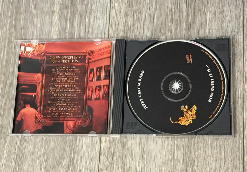 Jerry Garcia Band How Sweet It Is 1990 CD JGB Warfield Grateful Dead🔥🔥