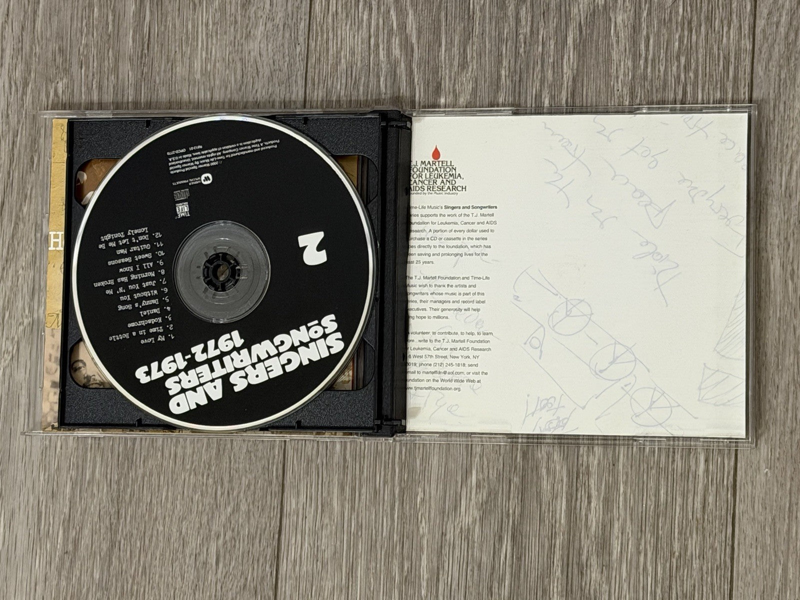 Singers And Songwriters 1972 1973 (CD, 2000) Time Life VG