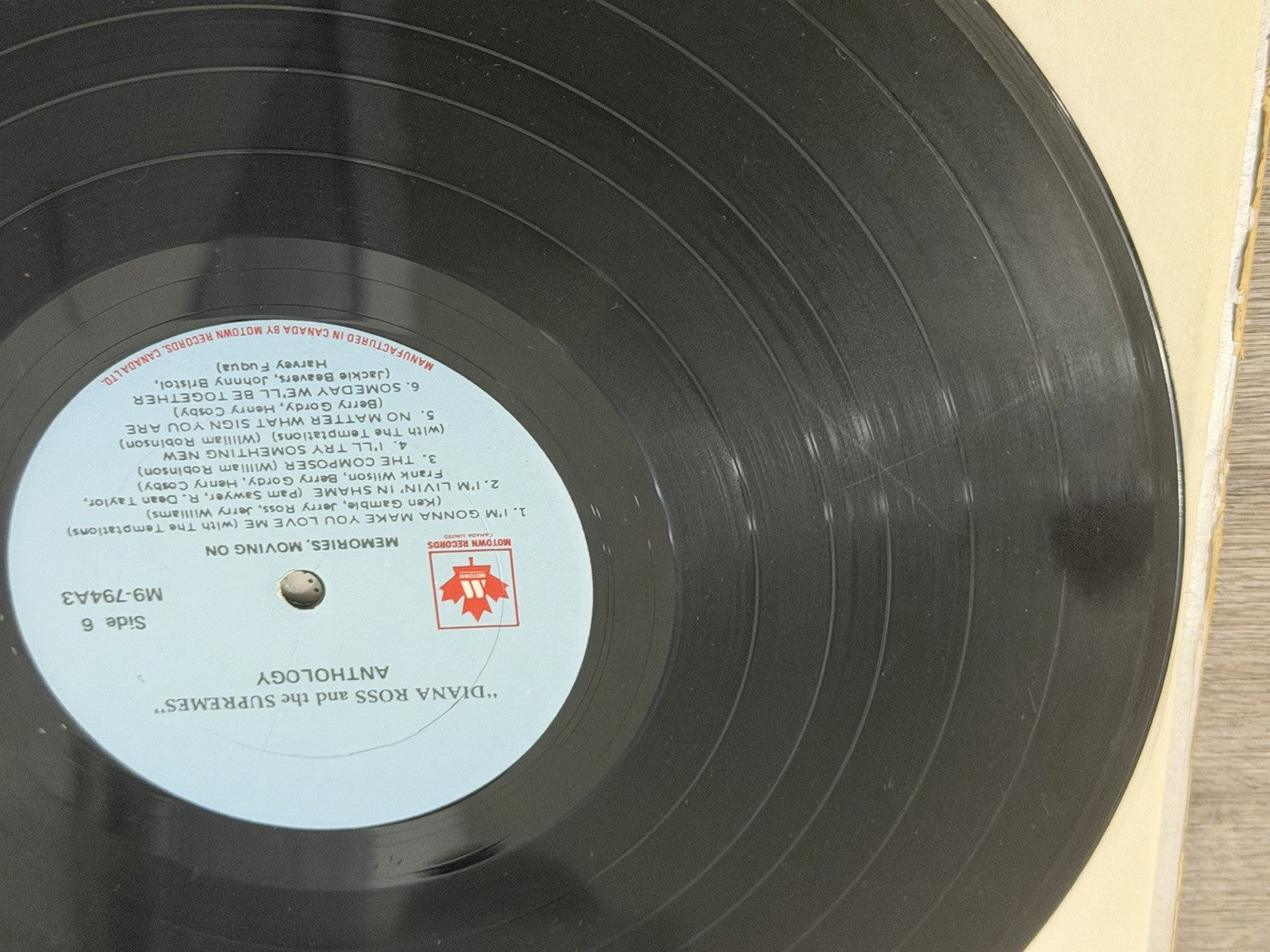 DIANA ROSS AND THE SUPREMES - Anthology (Motown M9 794A3 1974) 3 LP set vinyl