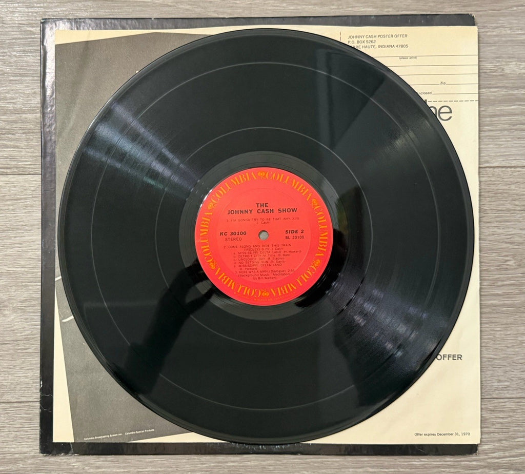 JOHNNY CASH – THE JOHNNY CASH SHOW - VINYL LP - AA