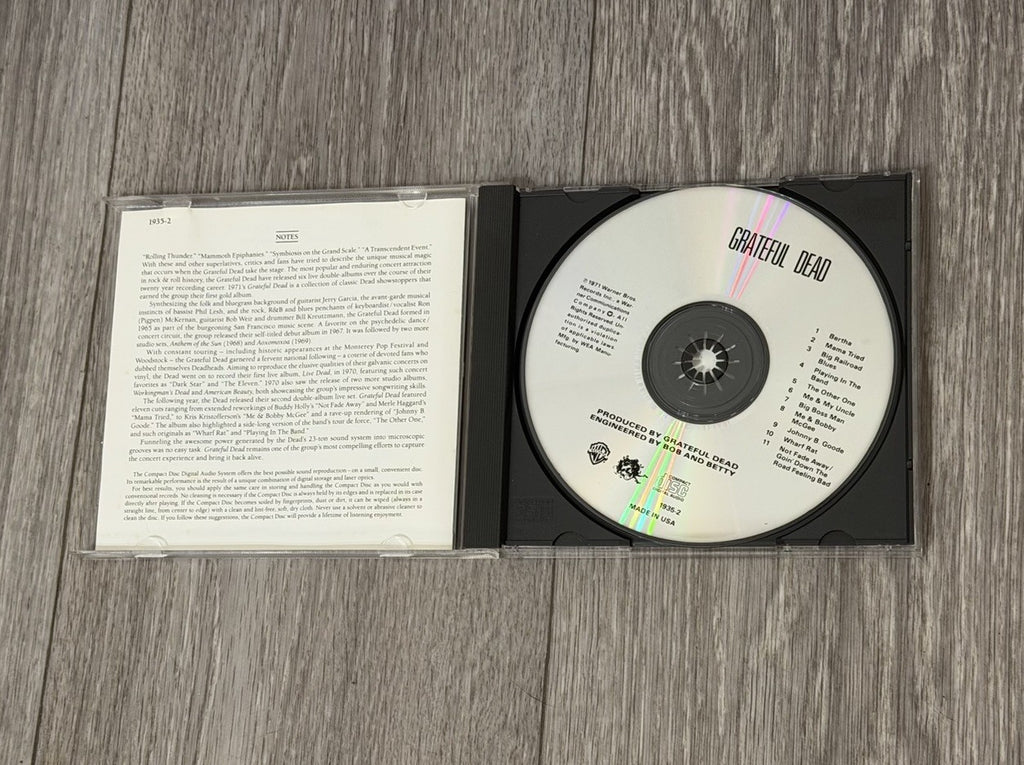 Grateful Dead by Grateful Dead (CD, Jul-1987, Warner Bros.)