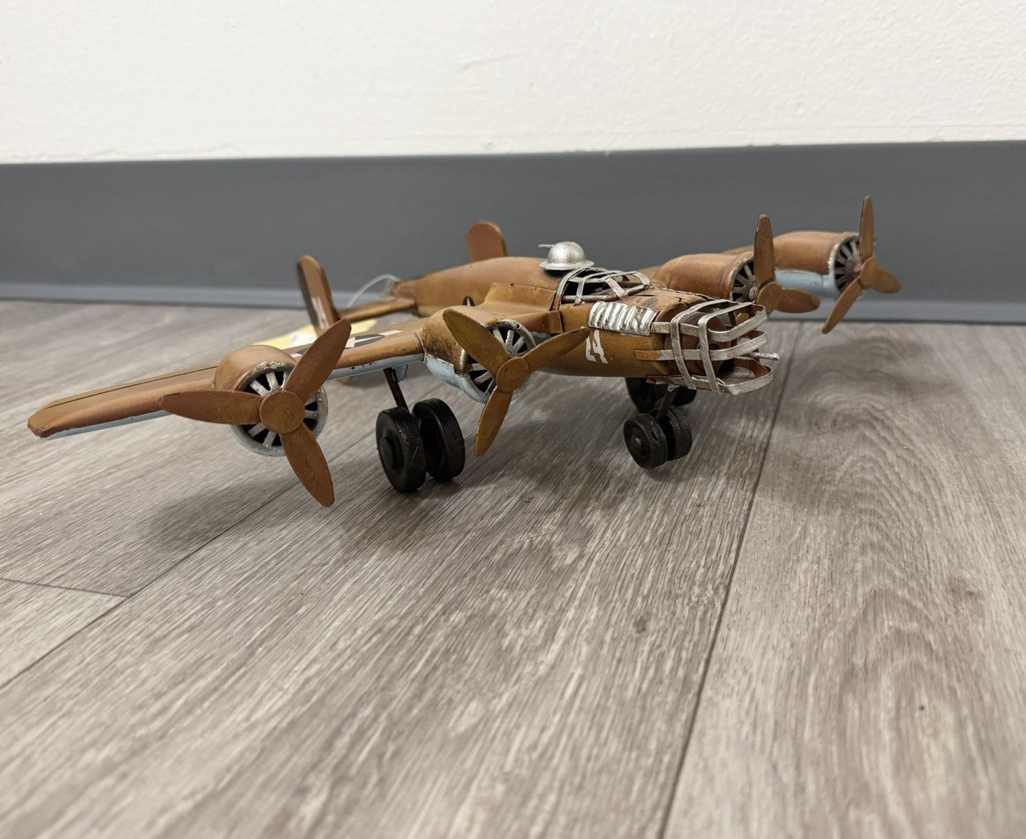 Vintage Cheungs JA-0058 B-24  Airplane Plane With Tag