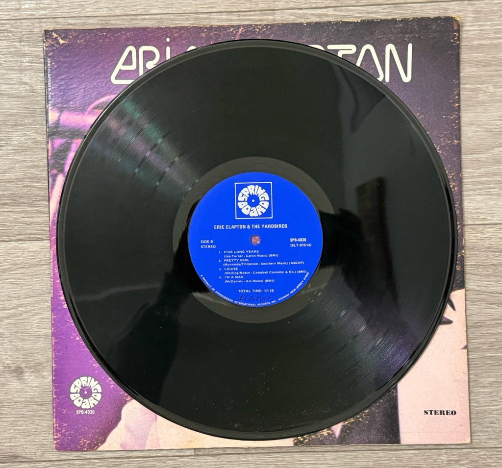 ERIC CLAPTON - And The Yardbirds - 1972 Vinyl 12'' Lp