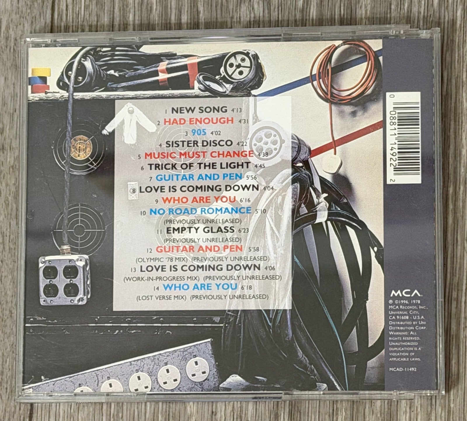 THE WHO ARE YOU CD COMPACT DISC TESTED