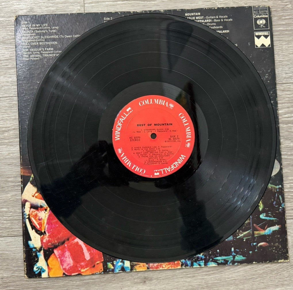The Best Of Mountain Featuring Leslie West & Felix Pappalardi Vinyl