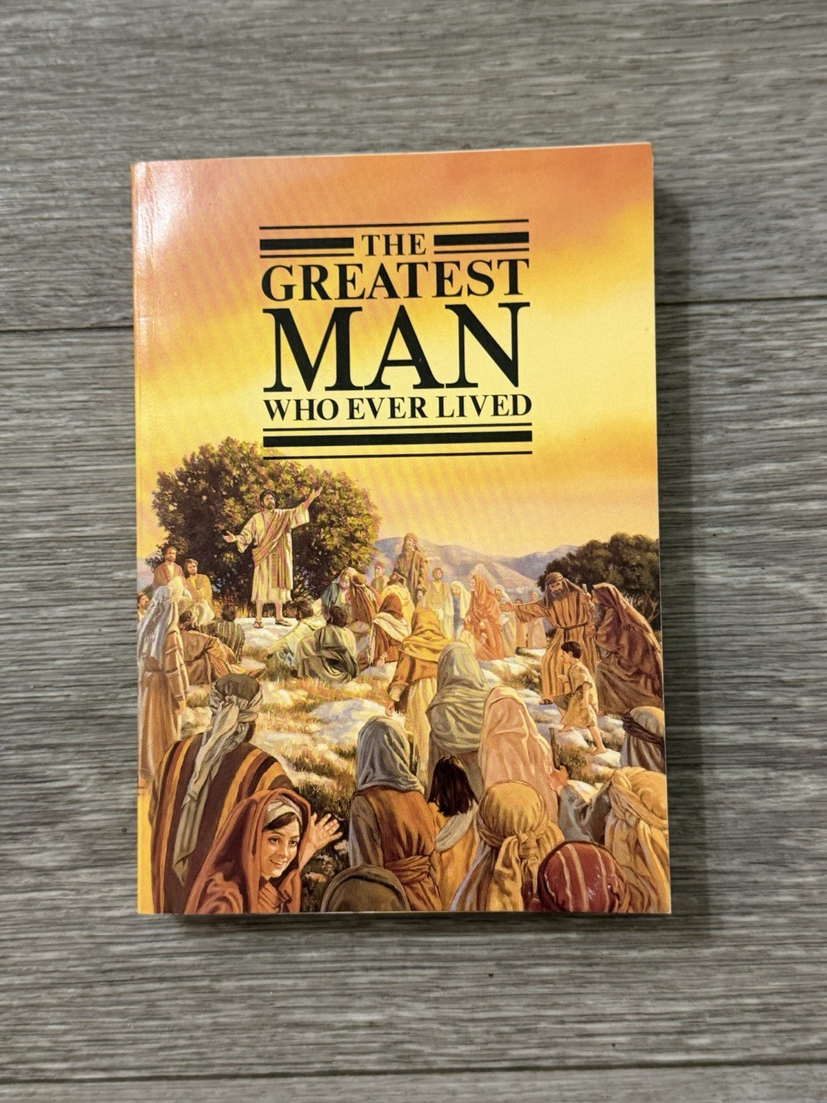 The Greatest Man Who Ever Lived - Watchtower - paperback - Very Good