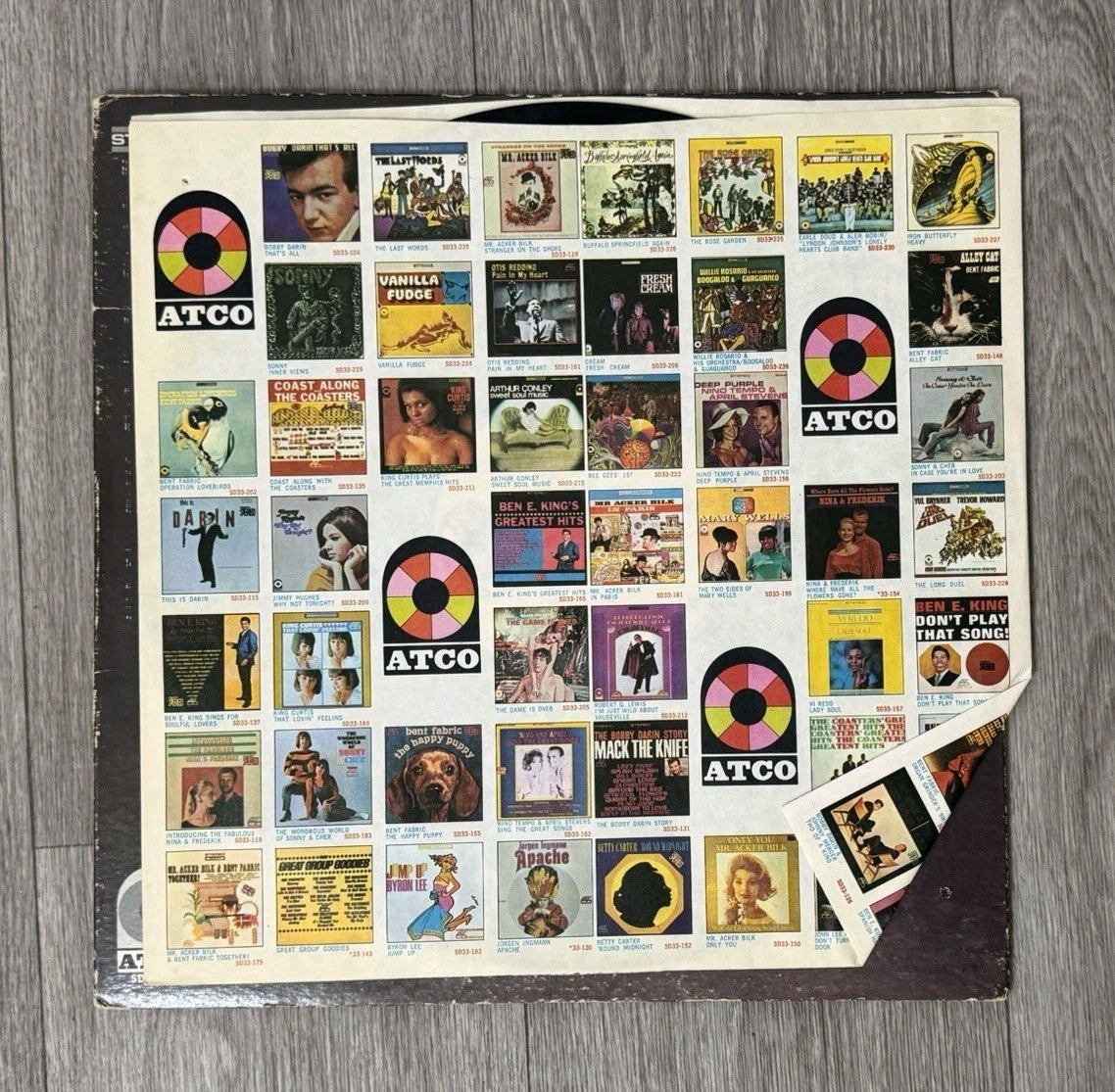 Cream - Goodbye Cream Orig ATCO U.S. pressing (SD‑7001) W/ factory cut‑out