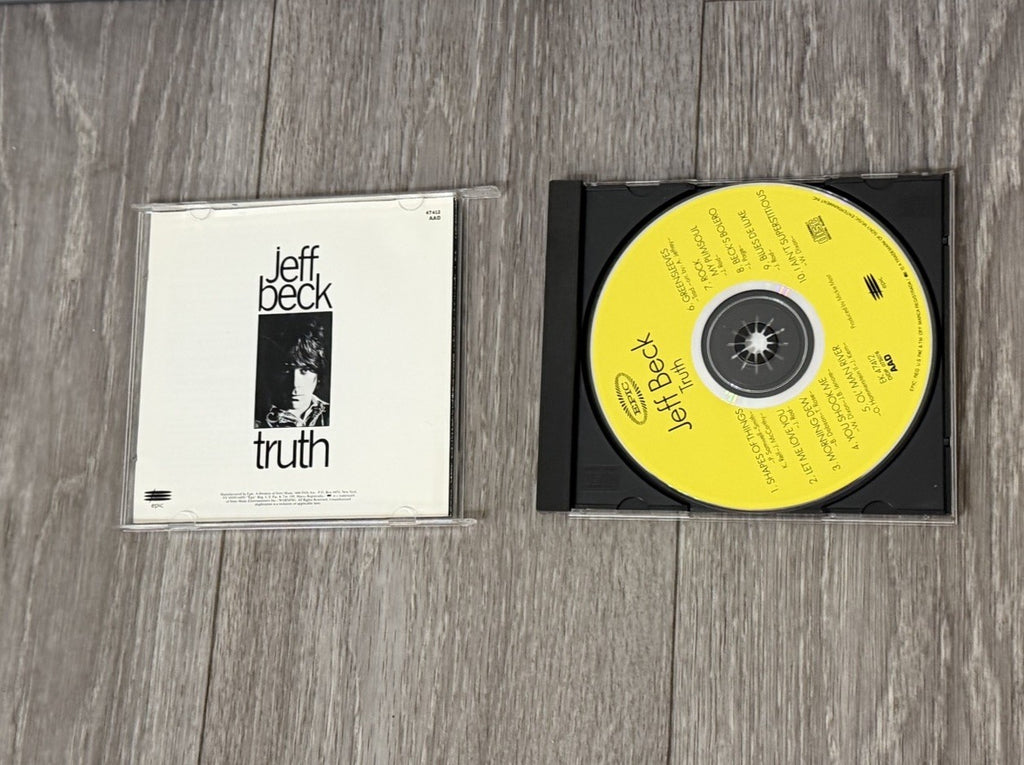 Jeff Beck - Truth CD 1968 Classic Rock Epic Label Legendary Guitar CRACKED CASE