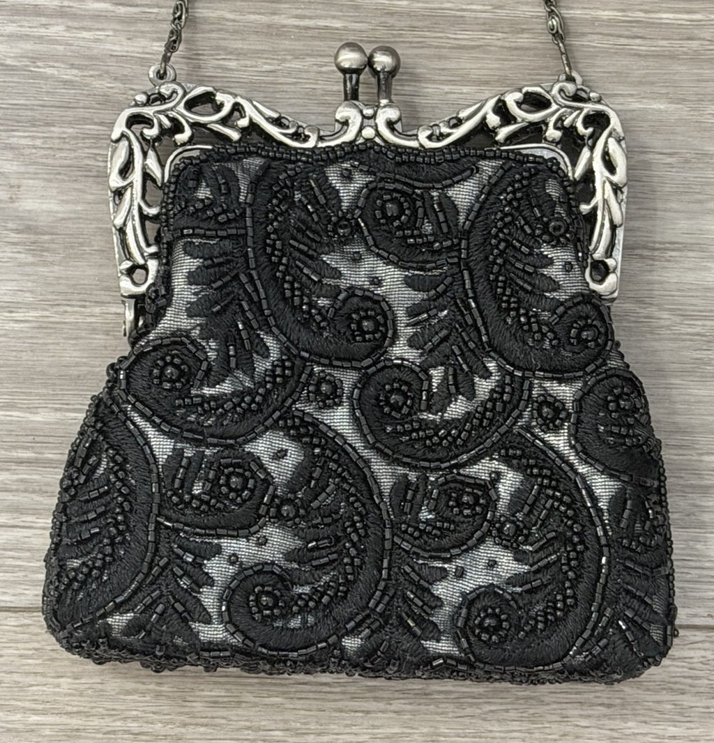 Womens Vtg Style Beaded Sequin Evening Handbag Prom /Homecoming /Wedding Clutch