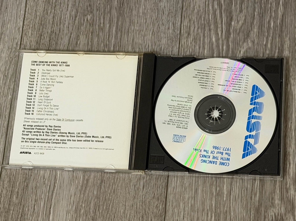 Come Dancing With The Kinks - The Best Of The Kinks 1977-1986 CD, Pre-owned 