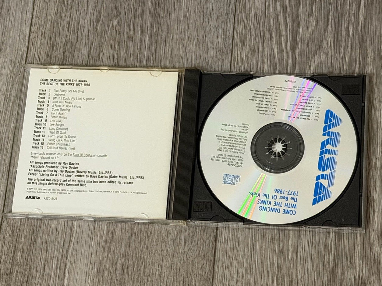 Come Dancing With The Kinks - The Best Of The Kinks 1977-1986 CD, Pre-owned 